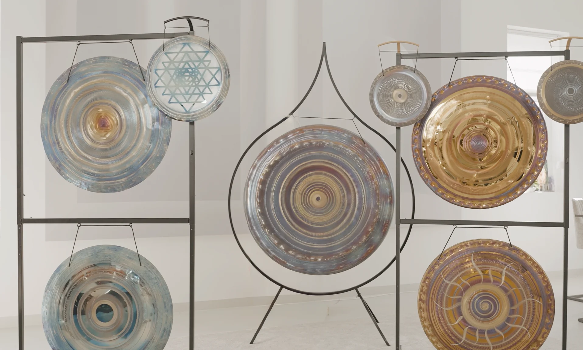 grotta sonora gongs